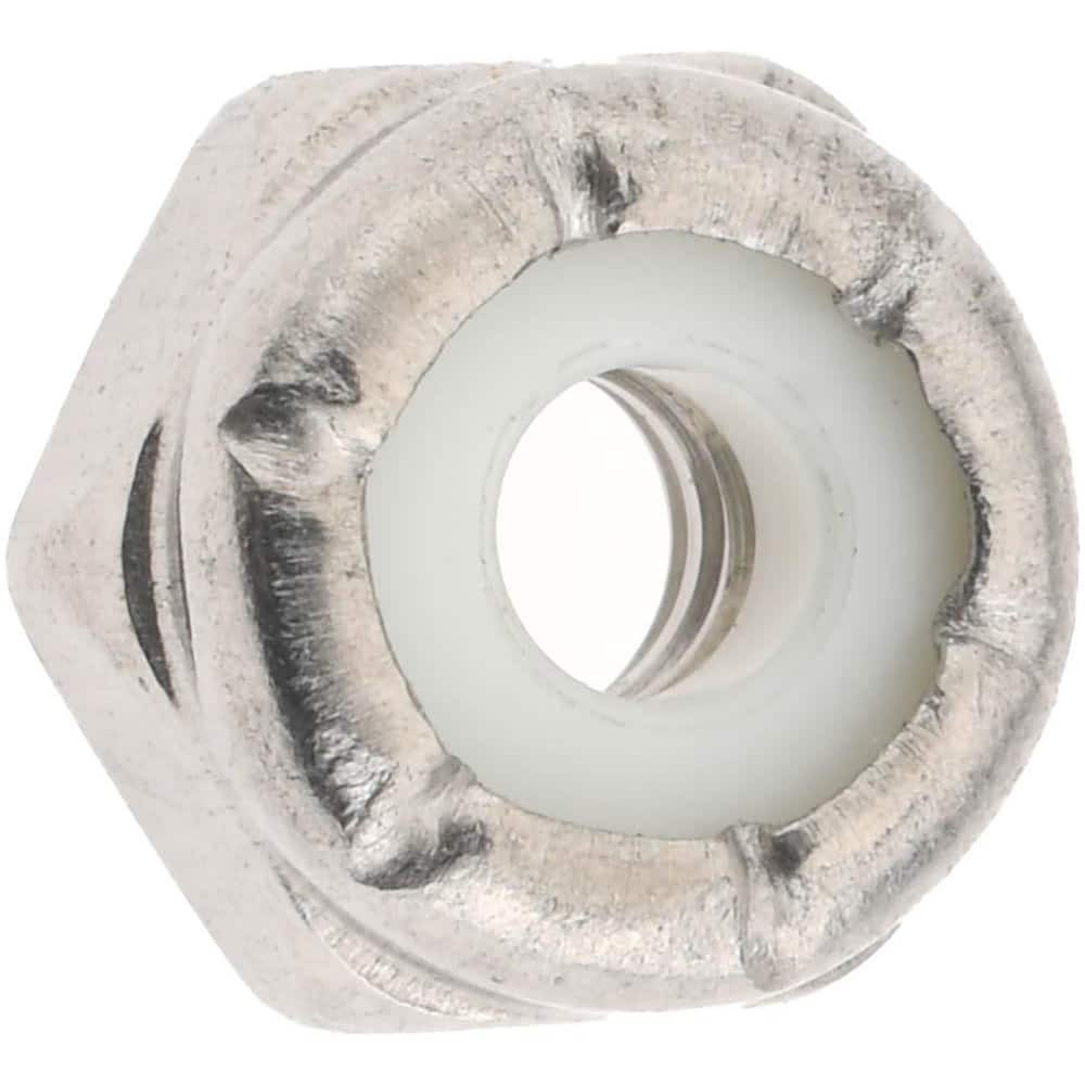 Value Collection R63223283 Hex Lock Nut: Insert, Nylon Insert, Grade 18-8 Stainless Steel