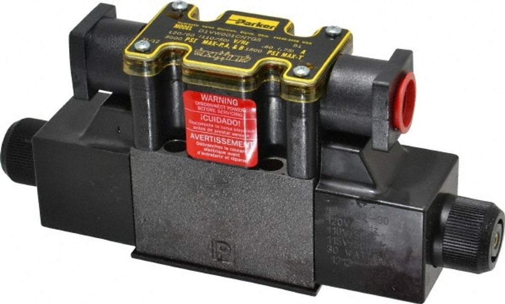 Parker D1VW001CNYG5 Hydraulic Control Solenoid Valve: 22 GPM, 5,000 Max psi