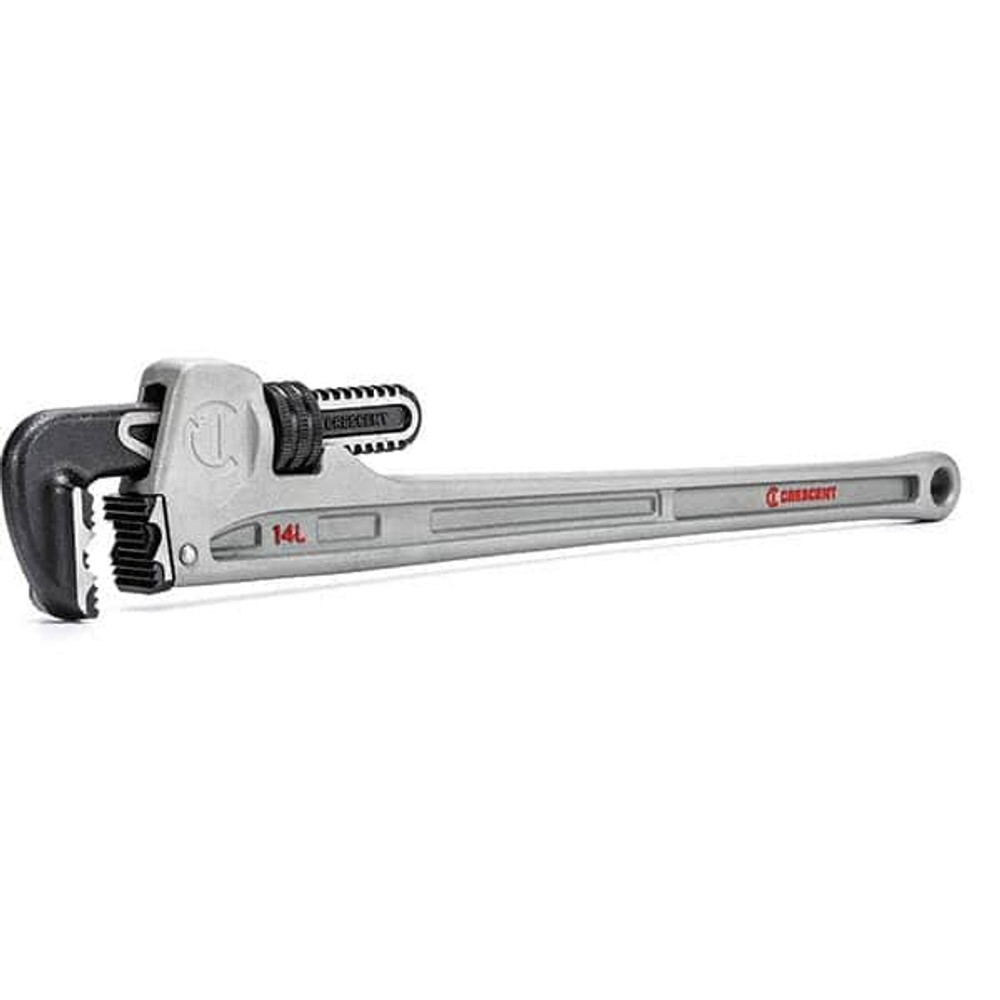 Crescent CAPW14L Straight Pipe Wrench: 17-1/2" OAL, Aluminum