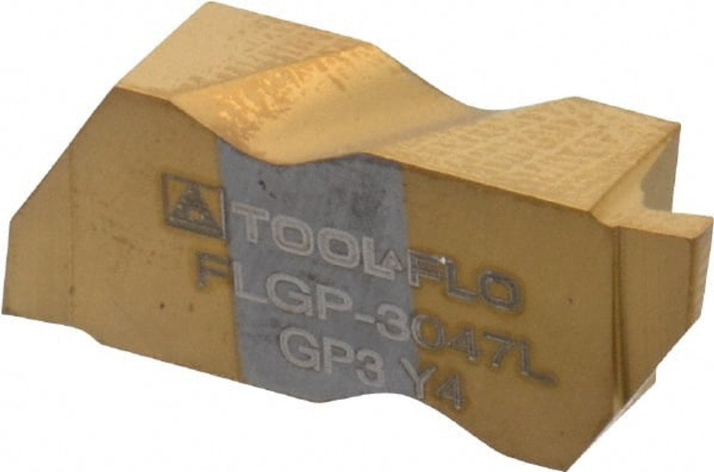 Tool-Flo 573447LJ5R Grooving Insert: FLGP3047 GP3, Solid Carbide