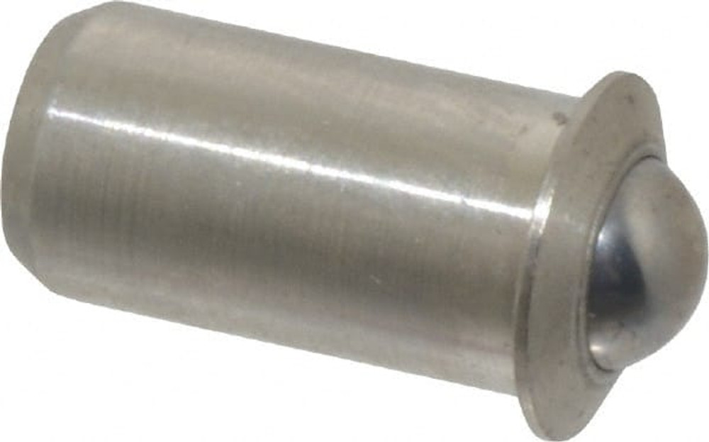 Vlier SPFB53 Stainless Steel Press Fit Ball Plunger: 0.25" Dia, 0.0471" Long