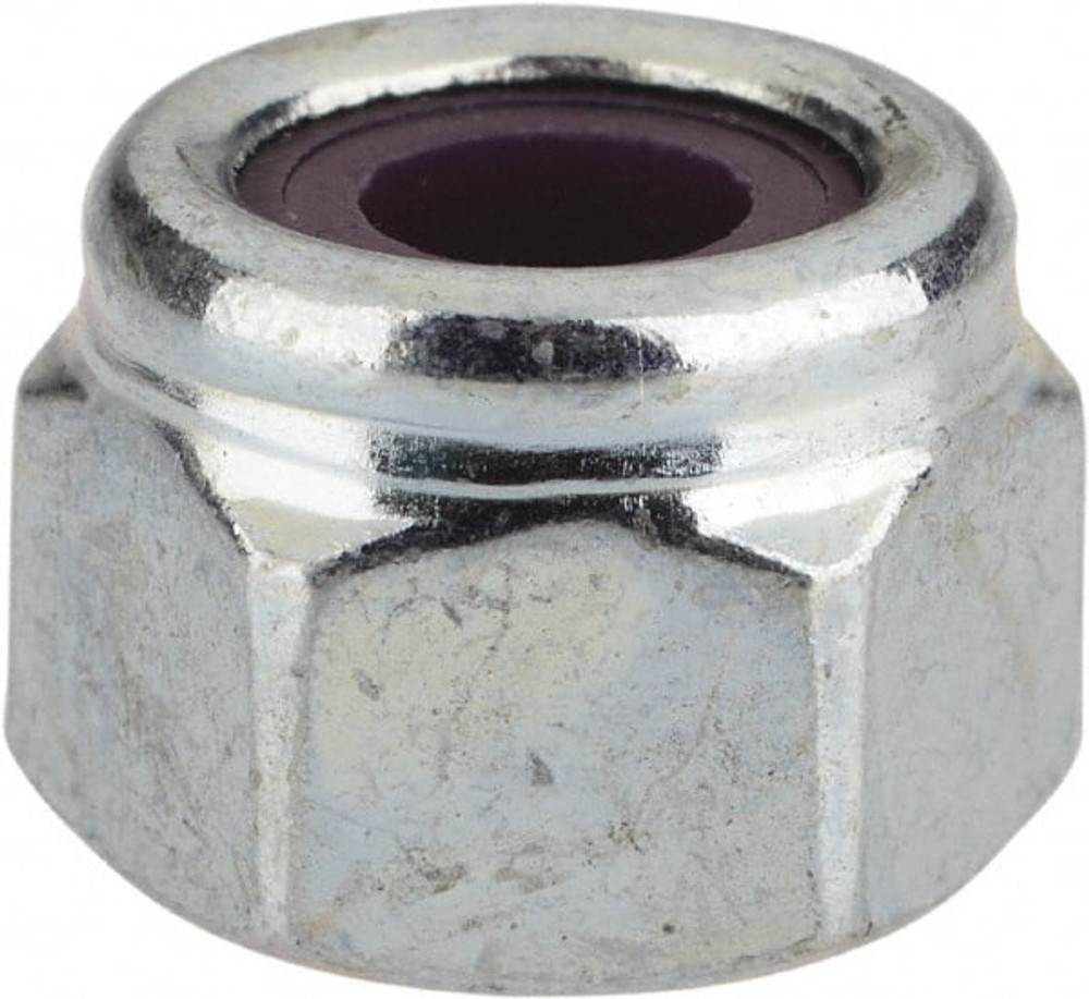 Value Collection R52001617 1/4-20 UNC Grade 2 Heavy Hex Lock Nut with Nylon Insert
