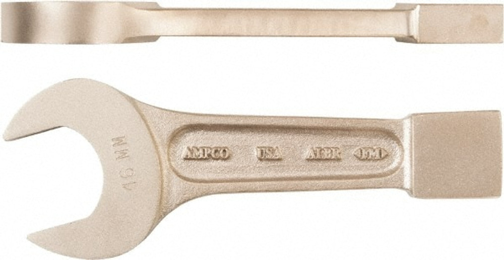 Ampco WSO-2-5/16 Striking Open End Wrench: Single End Head, Single Ended