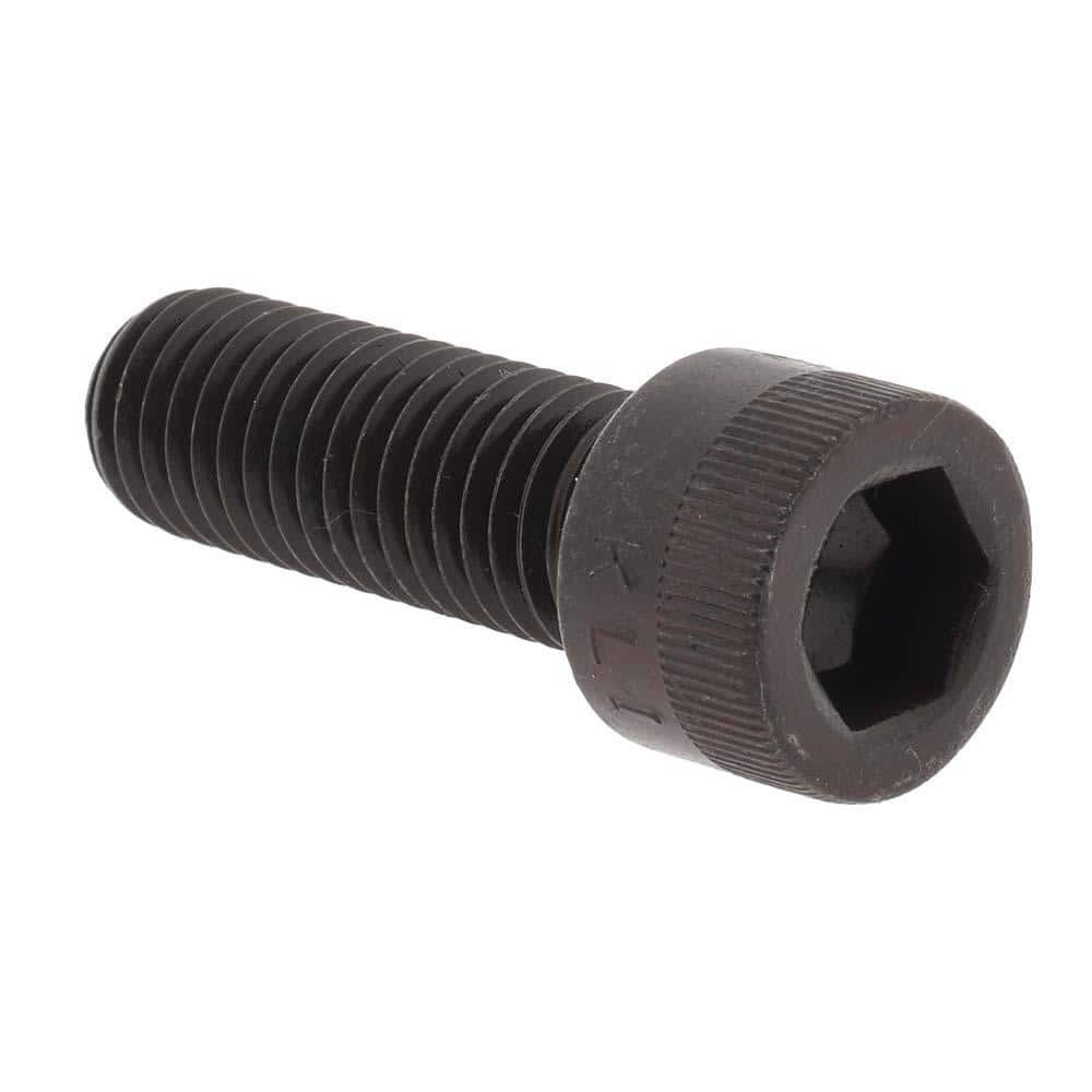 MSC .12C35KCS Socket Cap Screw: M12 x 1.75, 35 mm Length Under Head, Socket Cap Head, Hex Socket Drive, Alloy Steel, Black Oxide Finish