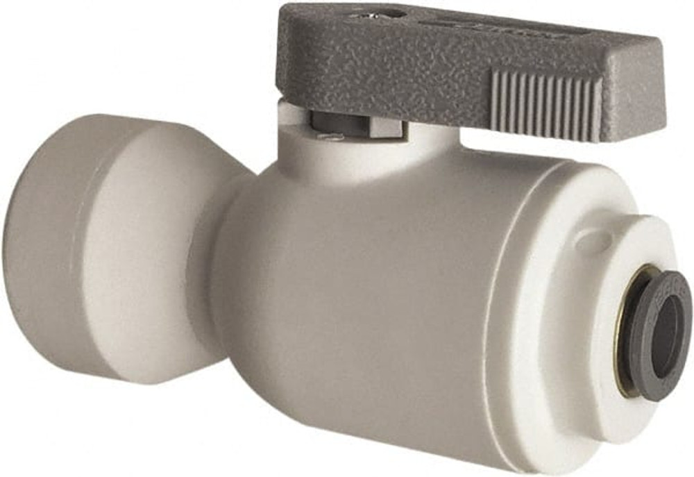 Parker LFPP6VFC4 Female Connector Bi-Directional Manual Ball Valve: 1/4" Pipe, Full Port