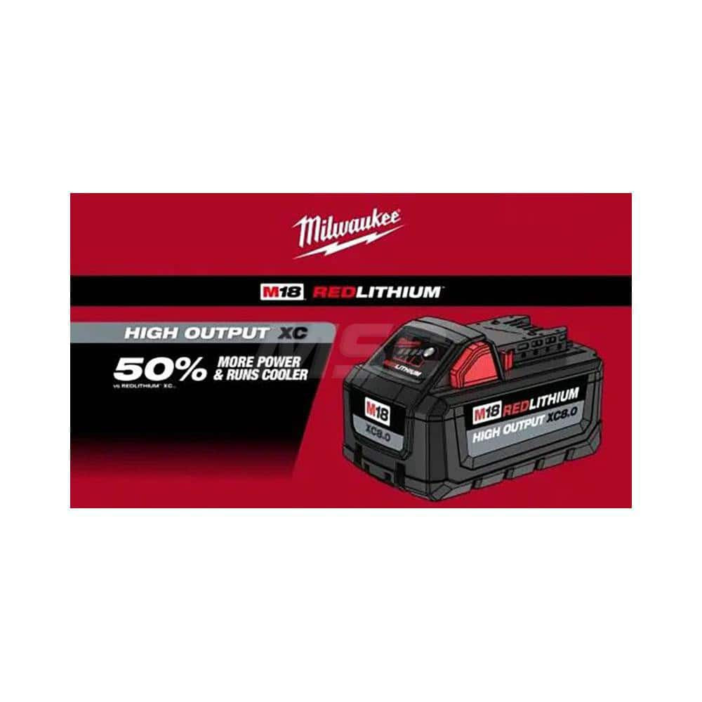 Milwaukee Tool 48-11-1865 Power Tool Battery: 18V, Lithium-ion