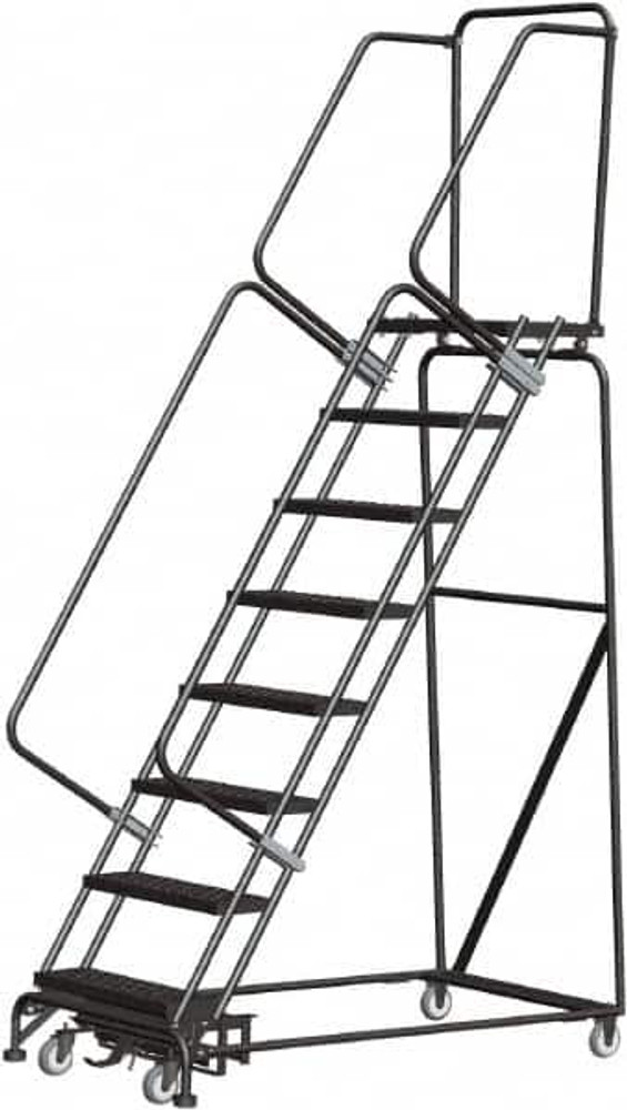 Ballymore WA083214P Steel Rolling Ladder: 8 Step