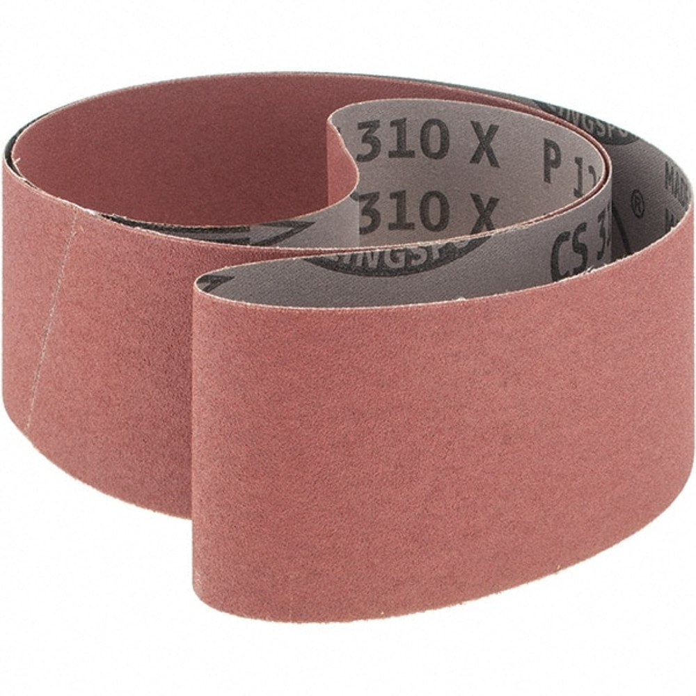 Klingspor 310120X02406004 Abrasive Belt:  2-1/2" Wide, 60" OAL, 120 Grit, Aluminum Oxide