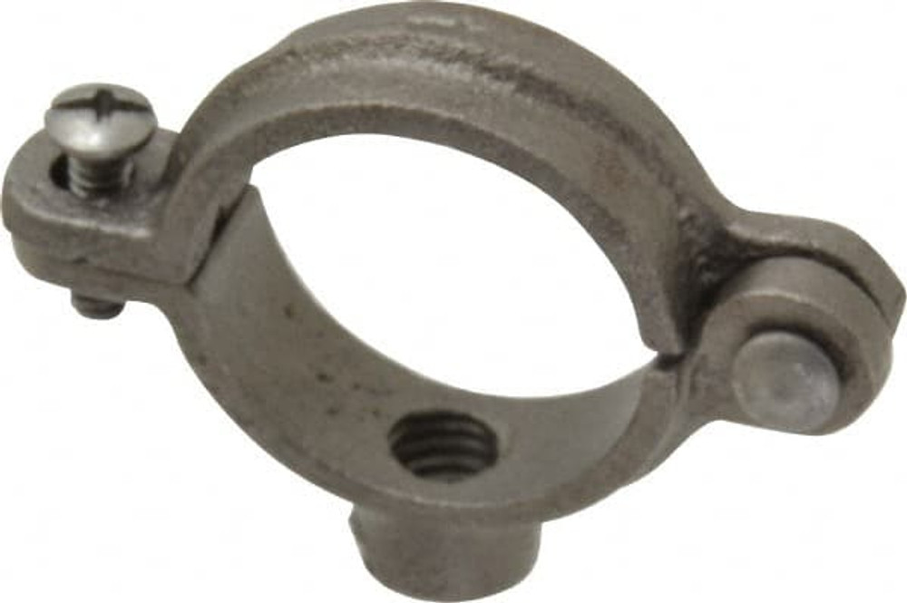 Empire 41HB0100 Split Ring Hanger: 1" Pipe, 3/8" Rod, Malleable Iron