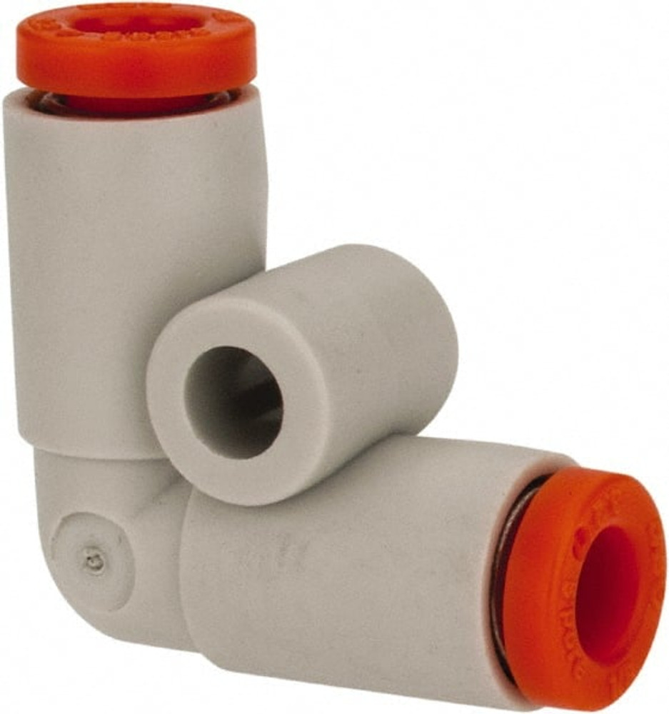 SMC PNEUMATICS KQ2L01-00A Push-to-Connect Tube Fitting: Union, 1/8" OD