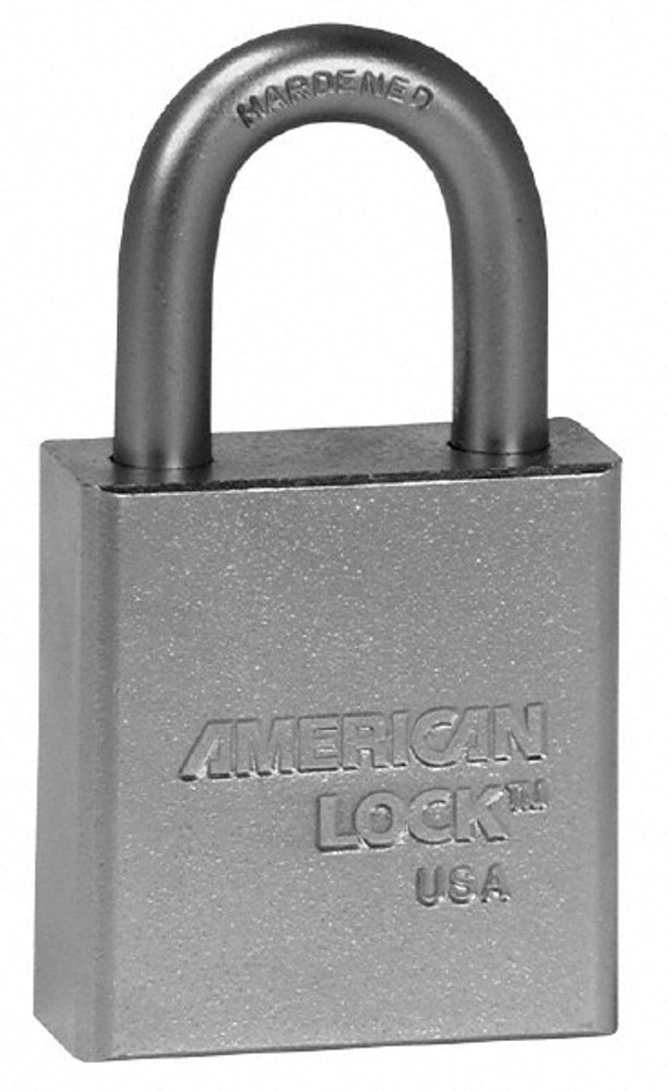 American Lock A5202KA-43737 Padlock: Steel, Keyed Alike, 1-3/4" Wide