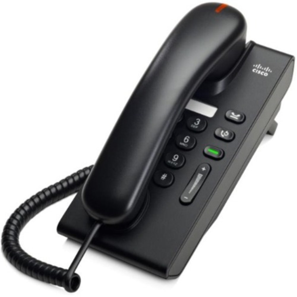 CISCO CP-6901-CL-K9=  Unified IP Phone 6901 Slimline - VoIP phone - SCCP - charcoal