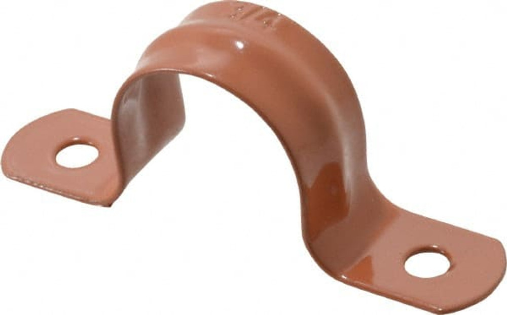 Empire 231CT0075PK10 3/4 Pipe, Carbon Steel, Copper Plated Pipe, Conduit or Tube Strap