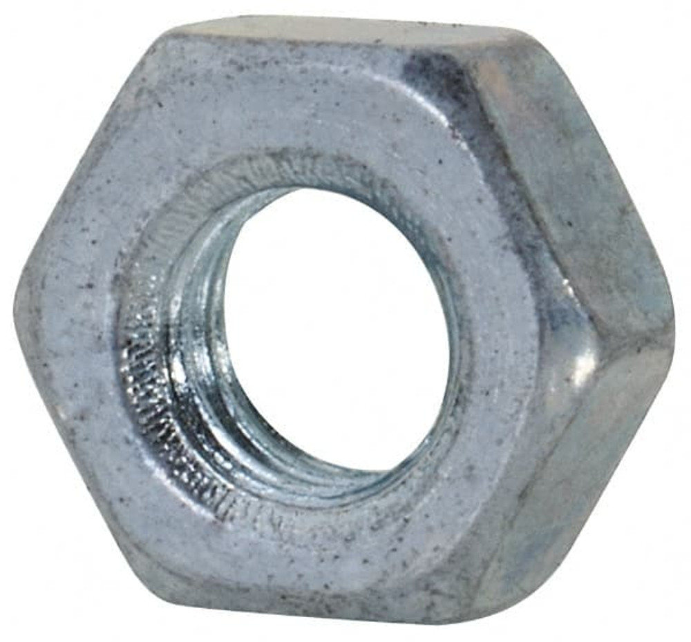 Value Collection 572030PS Hex Nut: M3.5 x 0.60, Class 6 Steel, Zinc-Plated