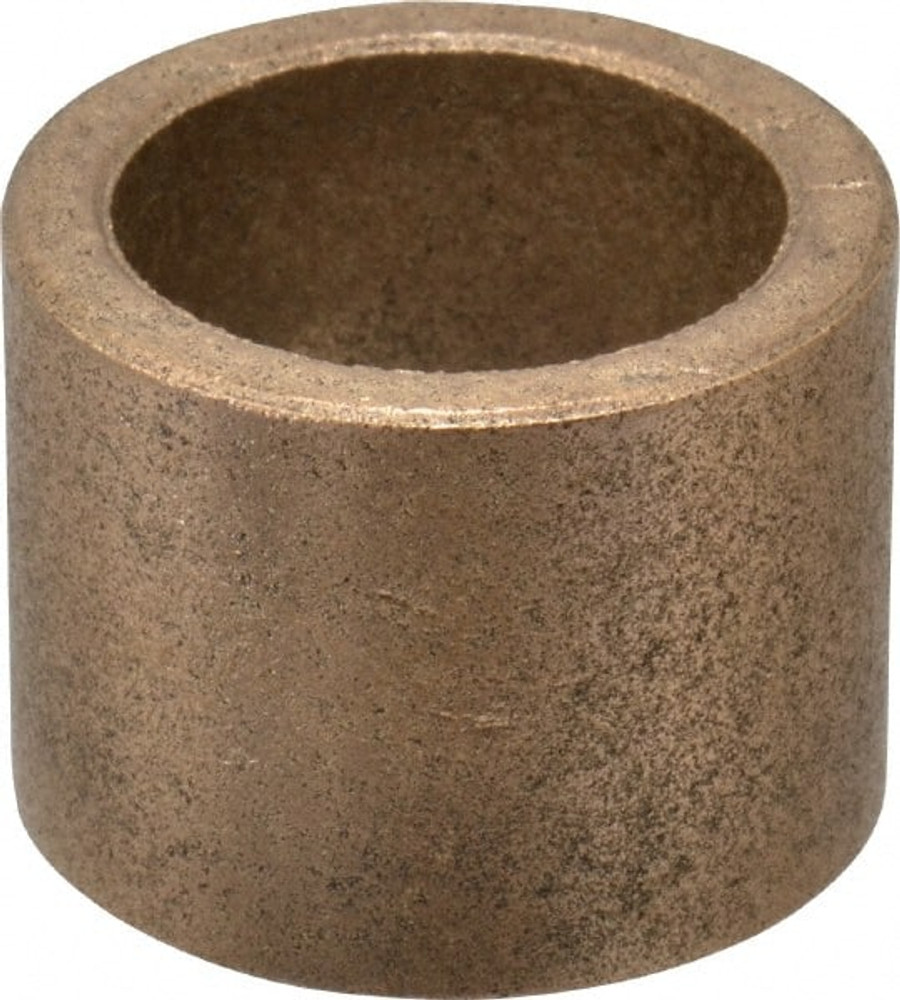 Boston Gear 34934 Sleeve Bearing: 3/4" ID, 1" OD, 3/4" OAL, Oil Impregnated Bronze