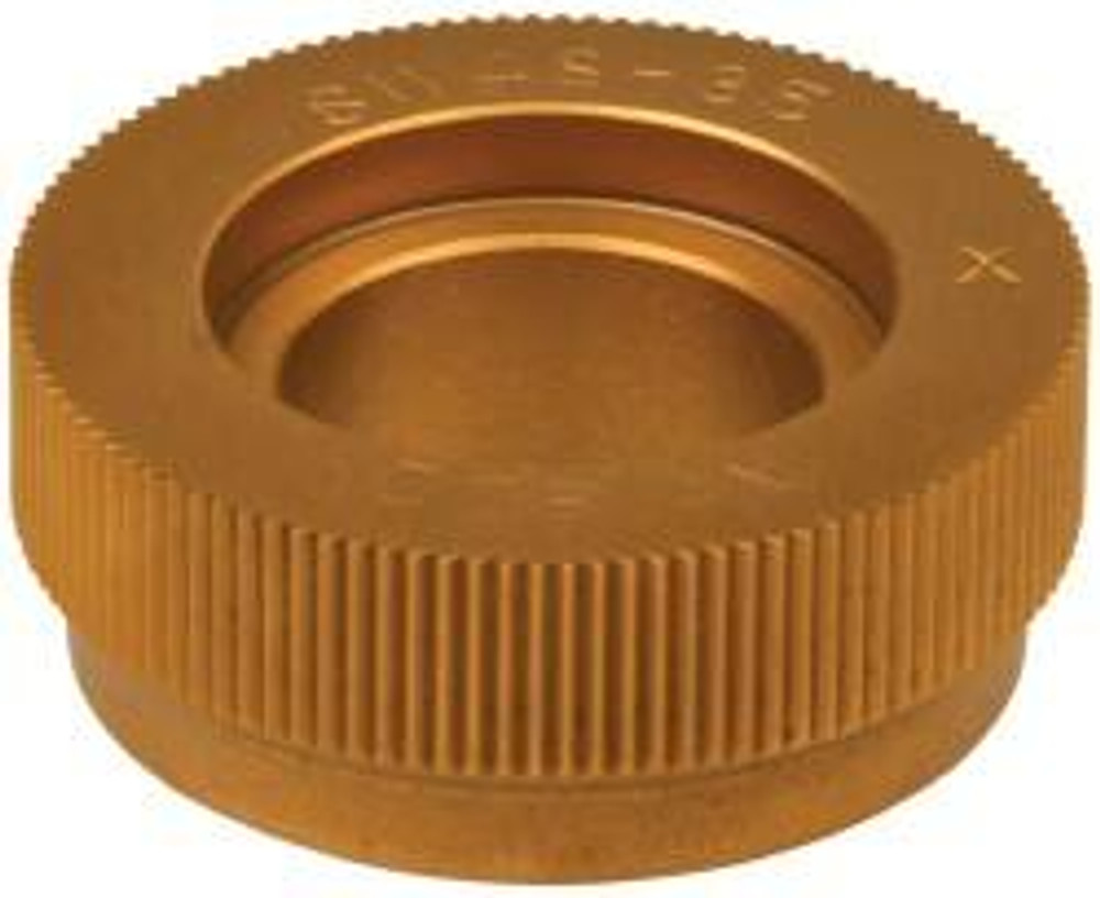 Dorian Tool 73310128012 Standard Knurl Wheel: 1" Dia, 90 ° Tooth Angle, 35 TPI, Straight, Cobalt