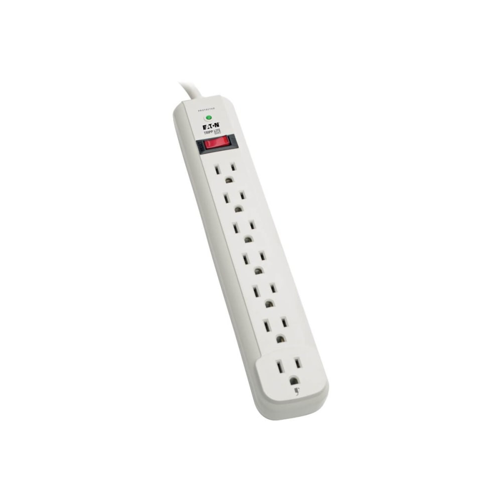 TRIPP LITE STRIKER  Surge Protector Power Strip 120V 7 Outlet 6ft Cord 1080 Joule - Surge protector - AC 120 V - output connectors: 7