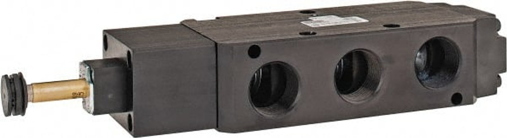 Parker B814BCNXXA Solenoid Valve: 3/4" Port, NPT