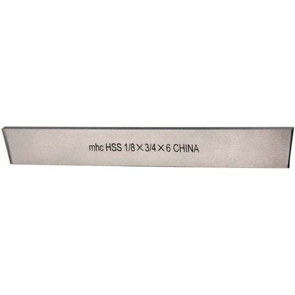 Value Collection 397-7048 Cutoff Blade: Double-Beveled, 1/8" Wide, 3/4" High, 6" Long