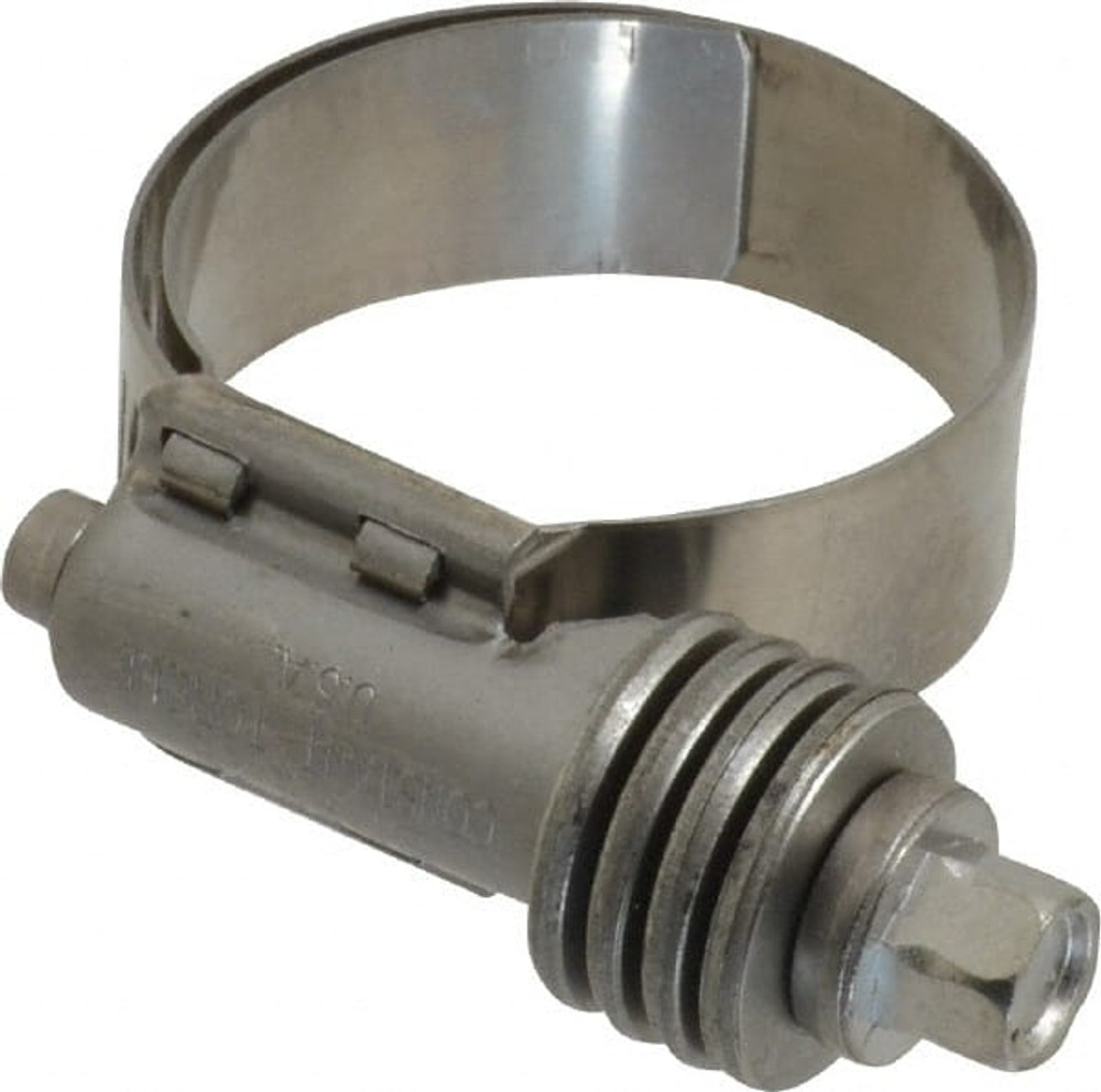 IDEAL TRIDON 4701651 Worm Gear Clamp: SAE 16, 13/16 to 1-1/2" Dia, Stainless Steel Band