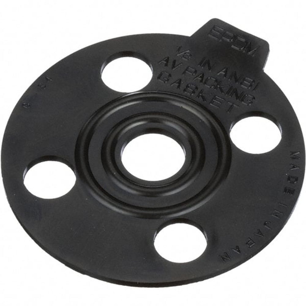 Asahi 3113020 Flange Gasket: For 2" Pipe, 2.1" ID, 5.9" OD, 0.0781" Thick, Ethylene Propylene Diene Monomer