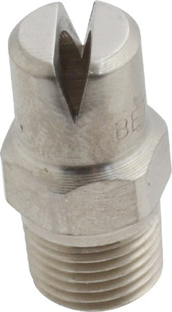 Bete Fog Nozzle 1/8NF40120@5 Stainless Steel Standard Fan Nozzle: 1/8" Pipe, 120 ° Spray Angle