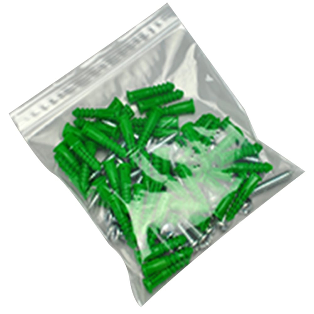 Ziploc F21012KPK  Plastic Food Storage Freezer Bags, 1 Gallon, Clear, Pack Of 100