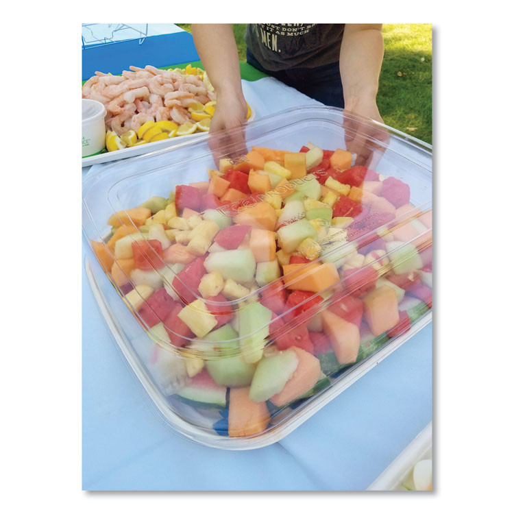 ECO-PRODUCTS,INC. EPSCTR1317 Regalia Renewable Sugarcane Tray, 13 x 17 x 1.3, White, 100/Carton