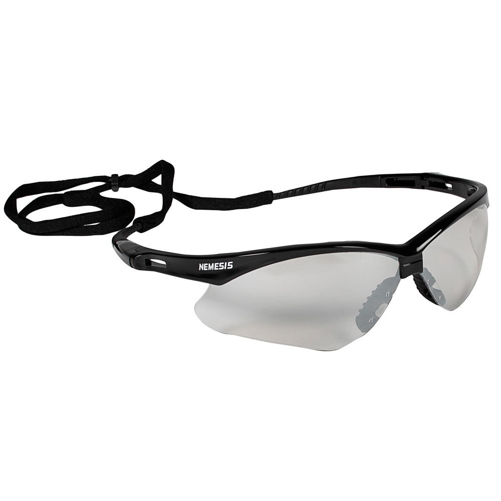 KleenGuard 25685 Safety Glass: Scratch-Resistant, Polycarbonate, Clear Lenses, Full-Framed, UV Protection