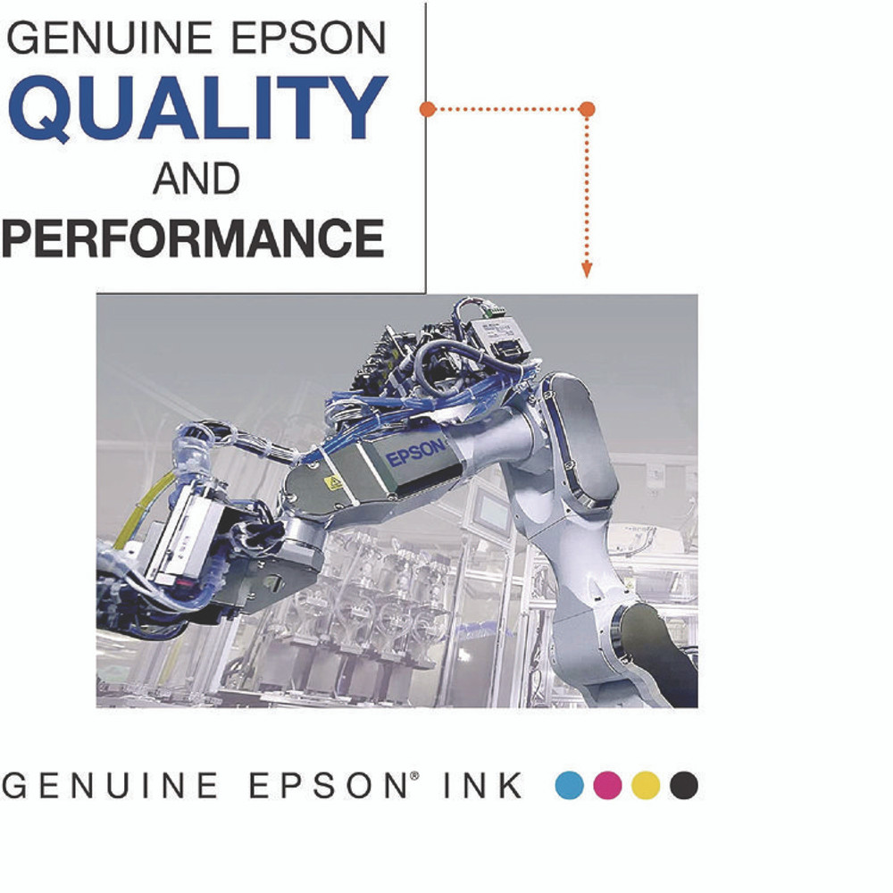 EPSON AMERICA, INC. T060120S T060120-S (60) DURABrite Ink, 450 Page-Yield, Black