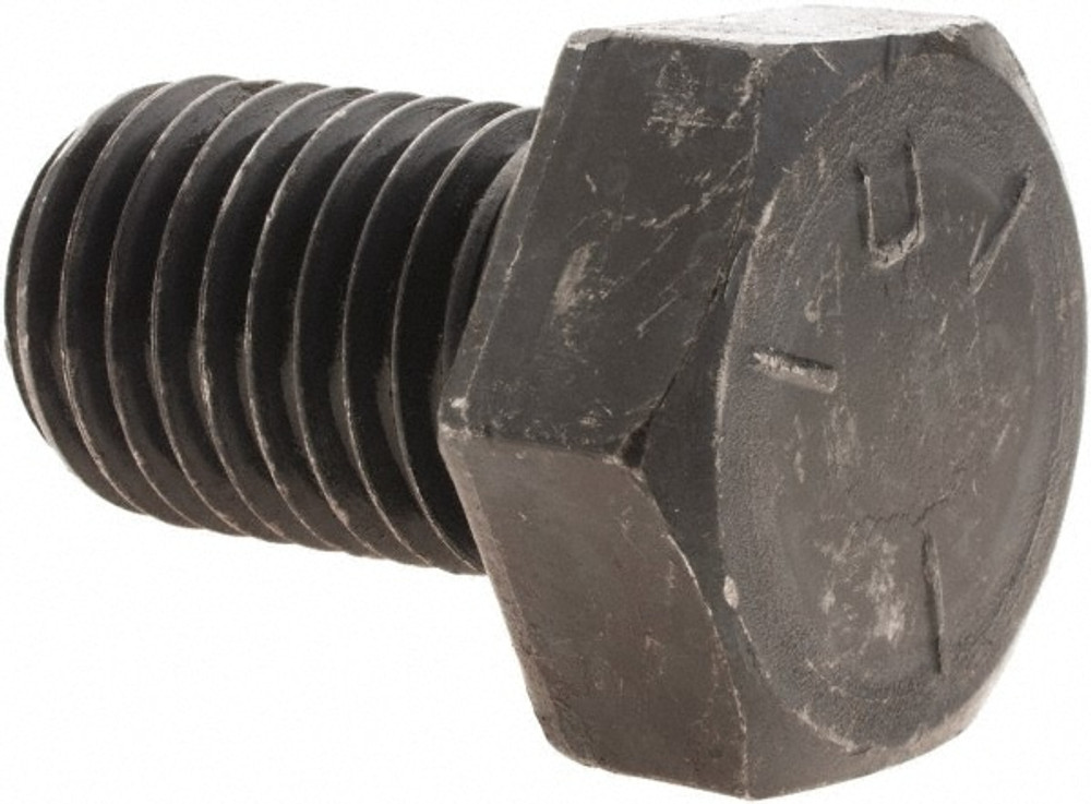 Value Collection 97213 Hex Head Cap Screw: 1-8 x 1-1/2", Grade 5 Steel, Uncoated