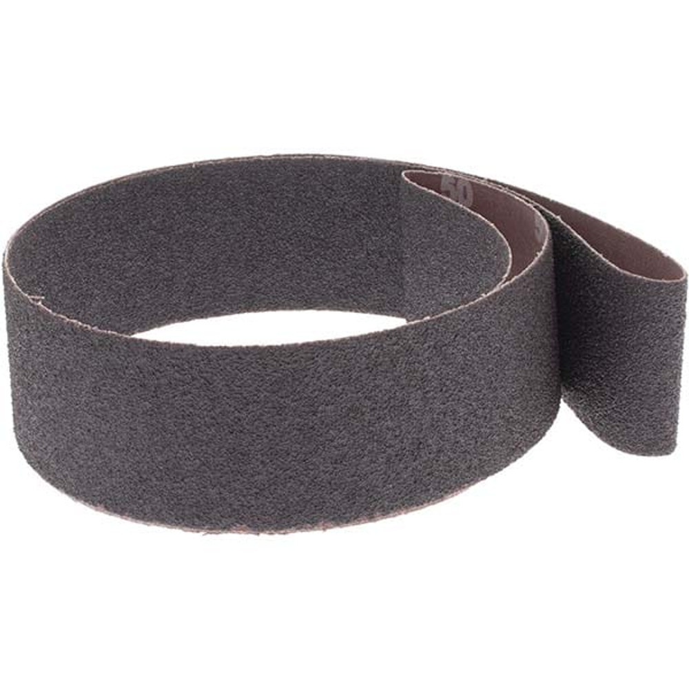 Norton 78072721245 Abrasive Belt:  2" Wide, 48" OAL, 50 Grit, Aluminum Oxide