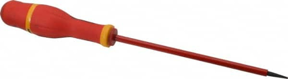 Facom A4X150VE Slotted Screwdriver: 5/32" Width, 10" OAL, 5-29/32" Blade Length