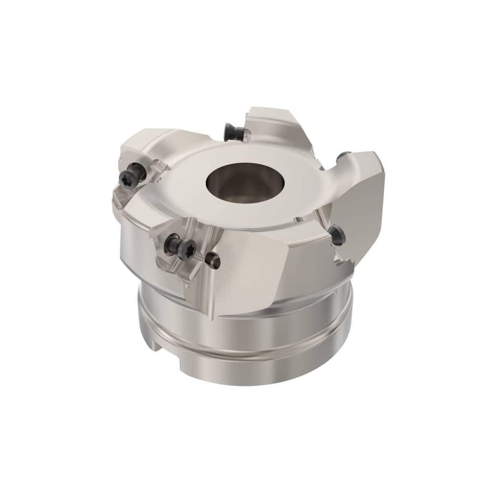 Seco 02642879 3" Cut Diam, 1" Arbor Hole Diam, 0.295" Max Depth, Indexable Square-Shoulder Face Mill