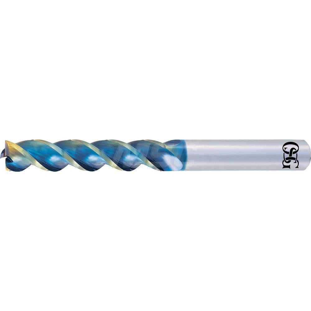 OSG 86300309 Square End Mill: 3/16'' Dia, 3/4'' LOC, 3/16'' Shank Dia, 2-1/4'' OAL, 3 Flutes, Solid Carbide