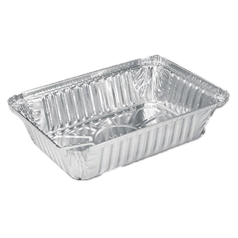 HFA 34800100  Foil Pans, Roasting, 168 Oz, 16in x 12in x 2in, Silver, Carton Of 100