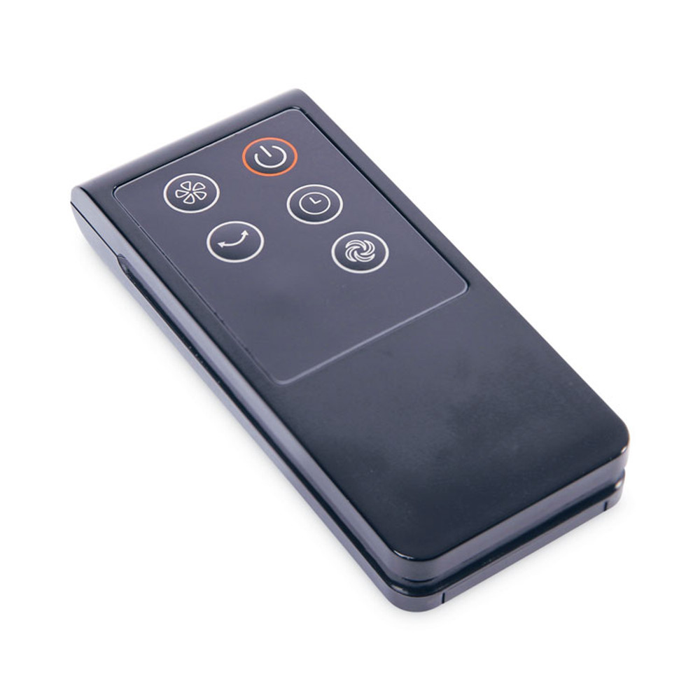 ALERA FAN363 36" 3-Speed Oscillating Tower Fan with Remote Control, Plastic, Black