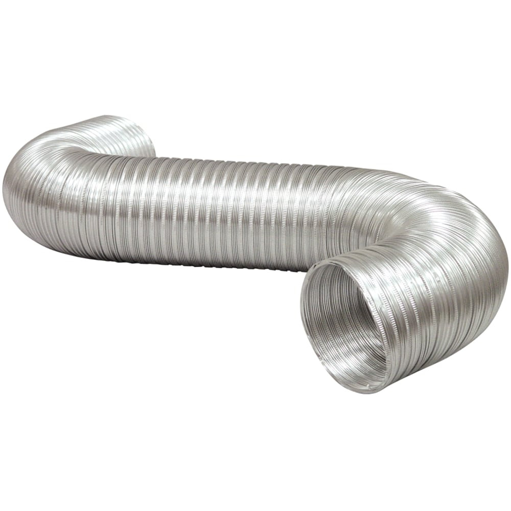 DEFLECT-O CORPORATION A038/16-A Deflecto Dryer Vent Hose, 96in, Aluminum