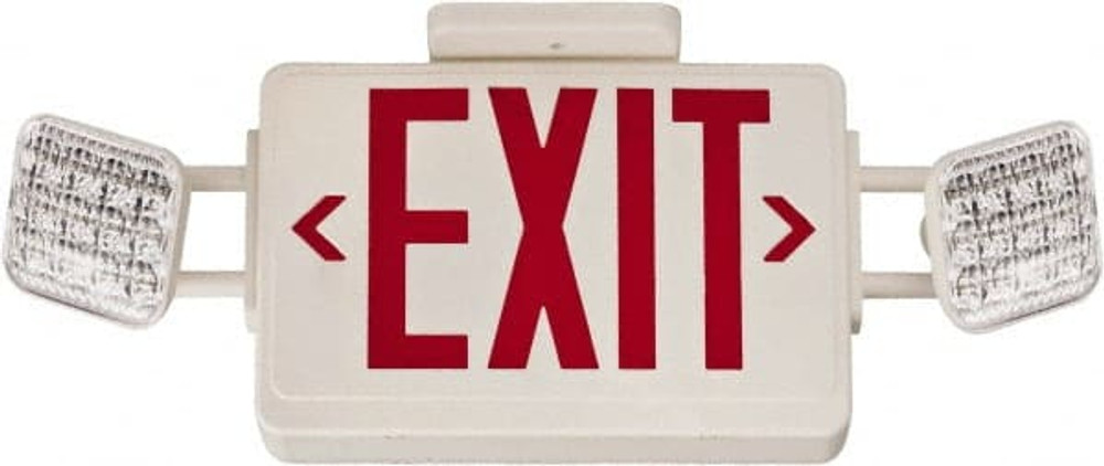 Lithonia Lighting 269XW7 2 Face 3 Watt Surface & Wall Mount Incandescent & LED Combination Exit Signs