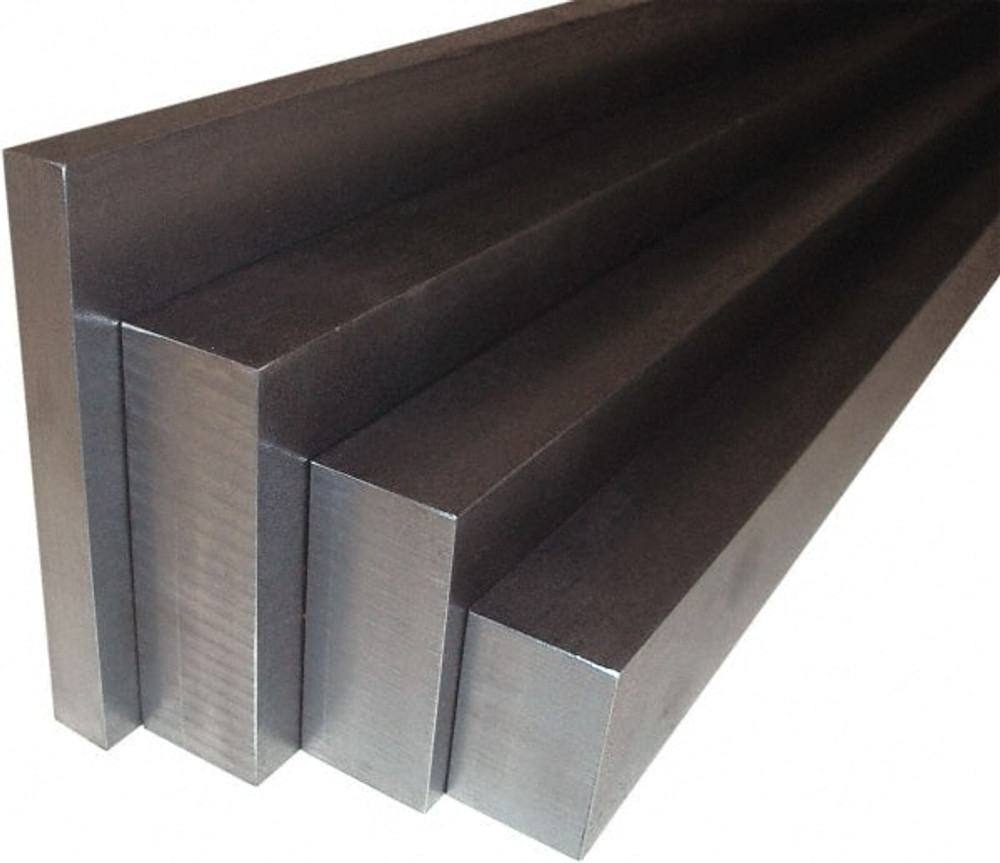 Value Collection .50x02.0X12 Steel Rectangular Bar: 1/2" Thick, 2" Wide, 12" Long