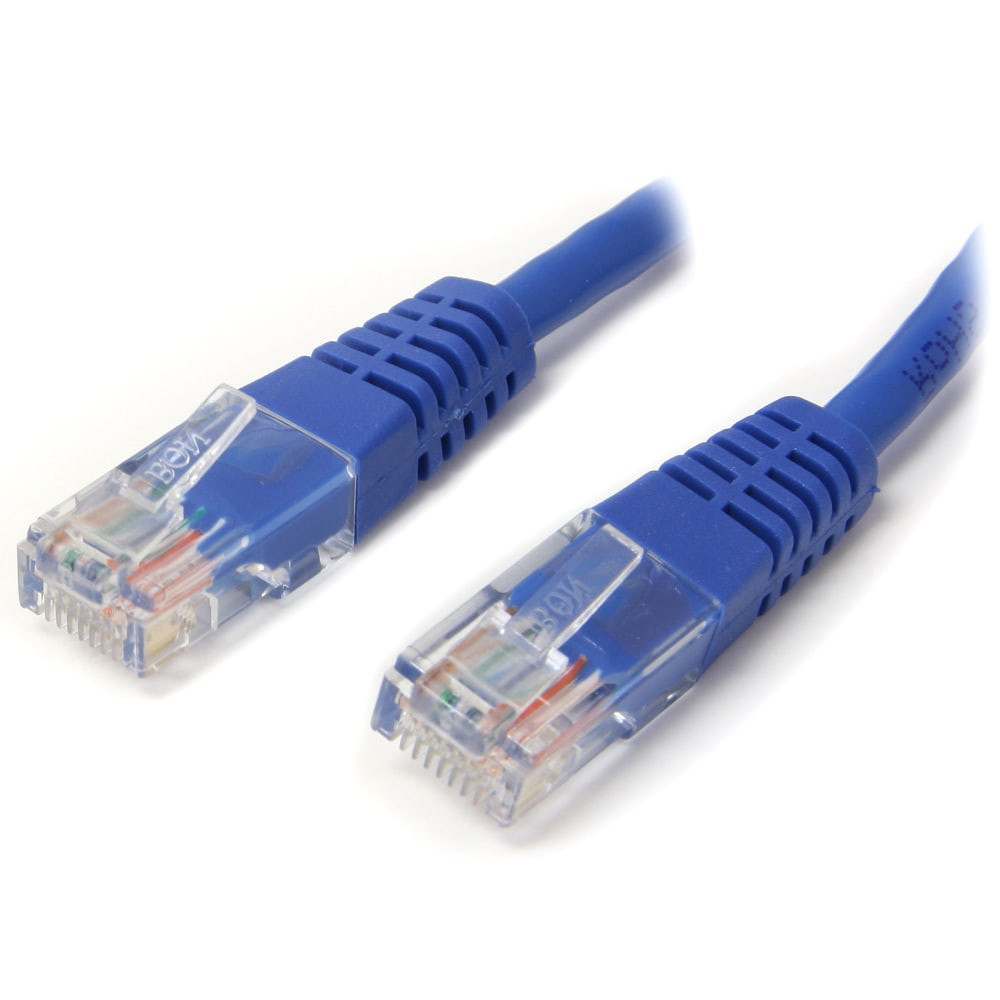 STARTECH.COM M45PATCH2BL  Cat5e Molded UTP Patch Cable, 2ft, Blue