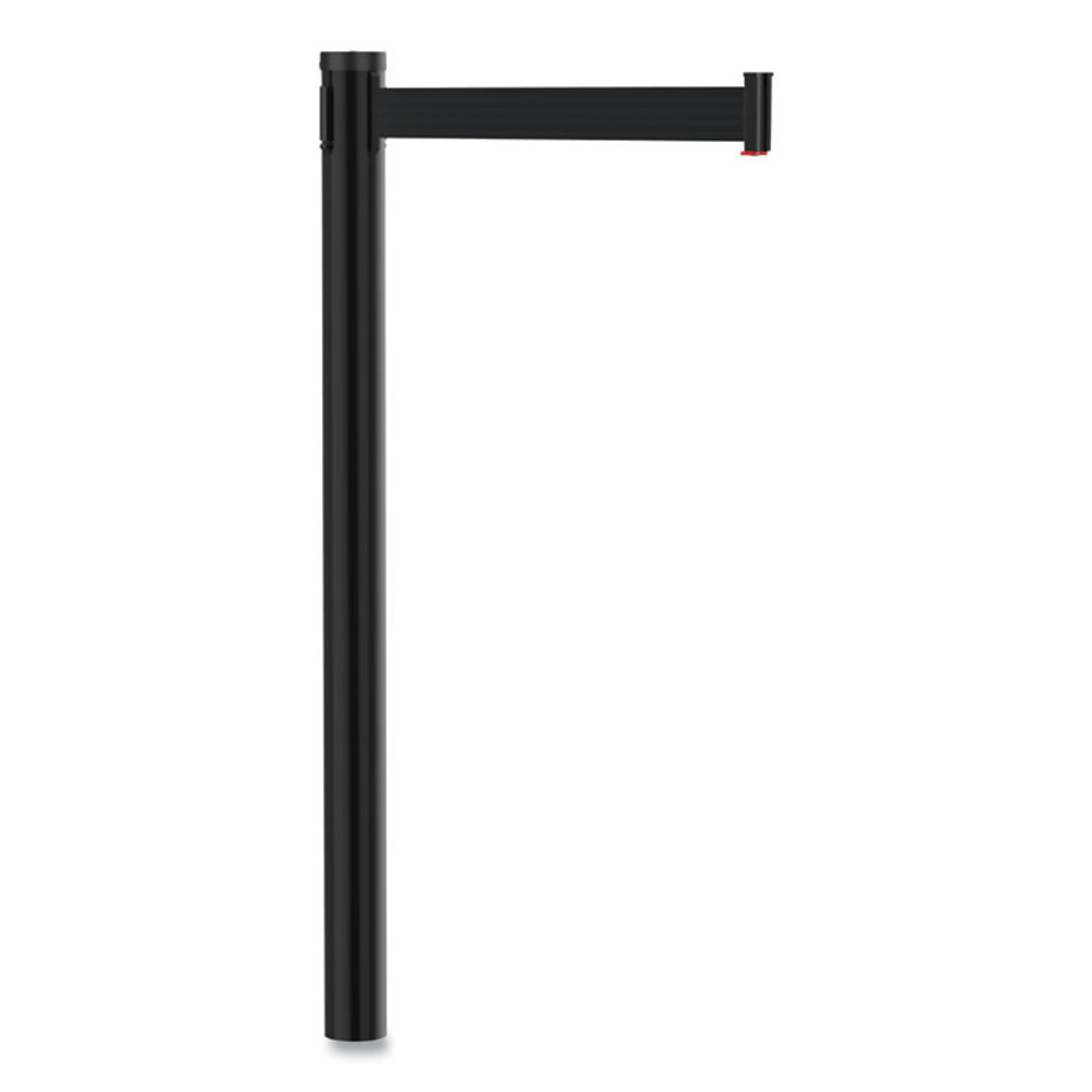 TATCO 11611 Adjusta-Tape Crowd Control Posts Only, Steel, 40" High, Black, 2/Box