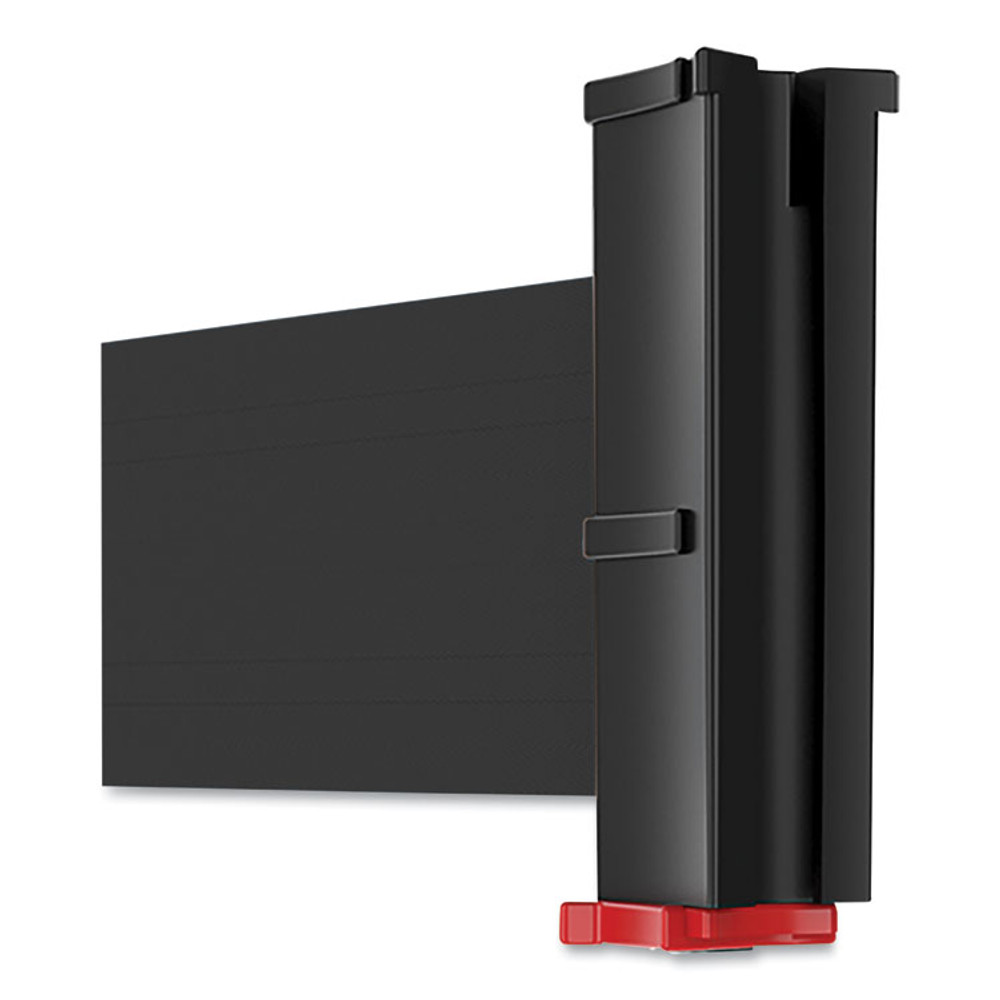 TATCO 11611 Adjusta-Tape Crowd Control Posts Only, Steel, 40" High, Black, 2/Box