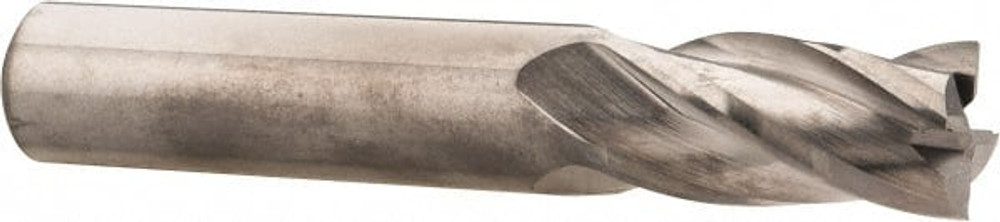 YG-1 07593 Square End Mill: 1/2" Dia, 1" LOC, 4 Flutes, Solid Carbide