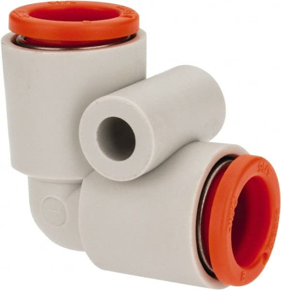 SMC PNEUMATICS KQ2L09-00A Push-to-Connect Tube Fitting: Union, 5/16" OD