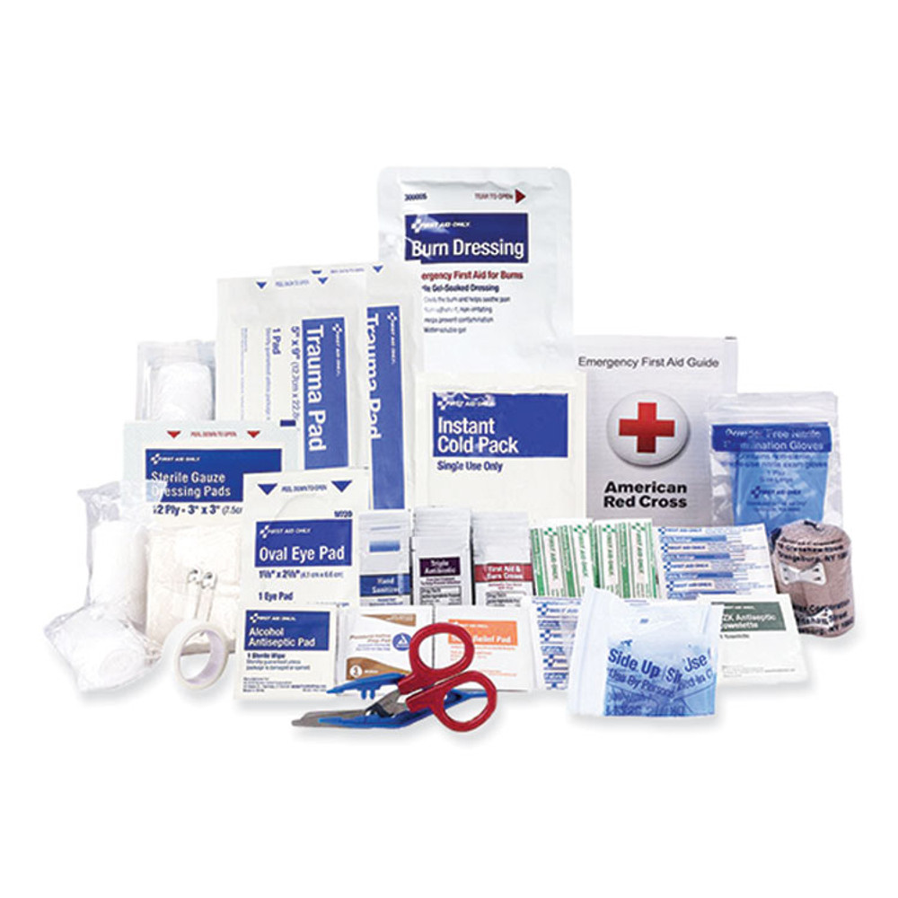 FIRST AID ONLY, INC. 91360 50 Person ANSI A Refill Kit, ANSI 2021 Compliant, 184 Pieces