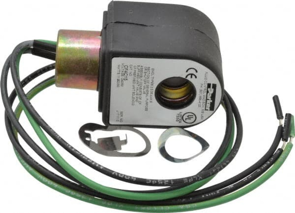 Parker CF4C15 240 Volt, 18 Coil Lead Length, Class F, Solenoid Coil