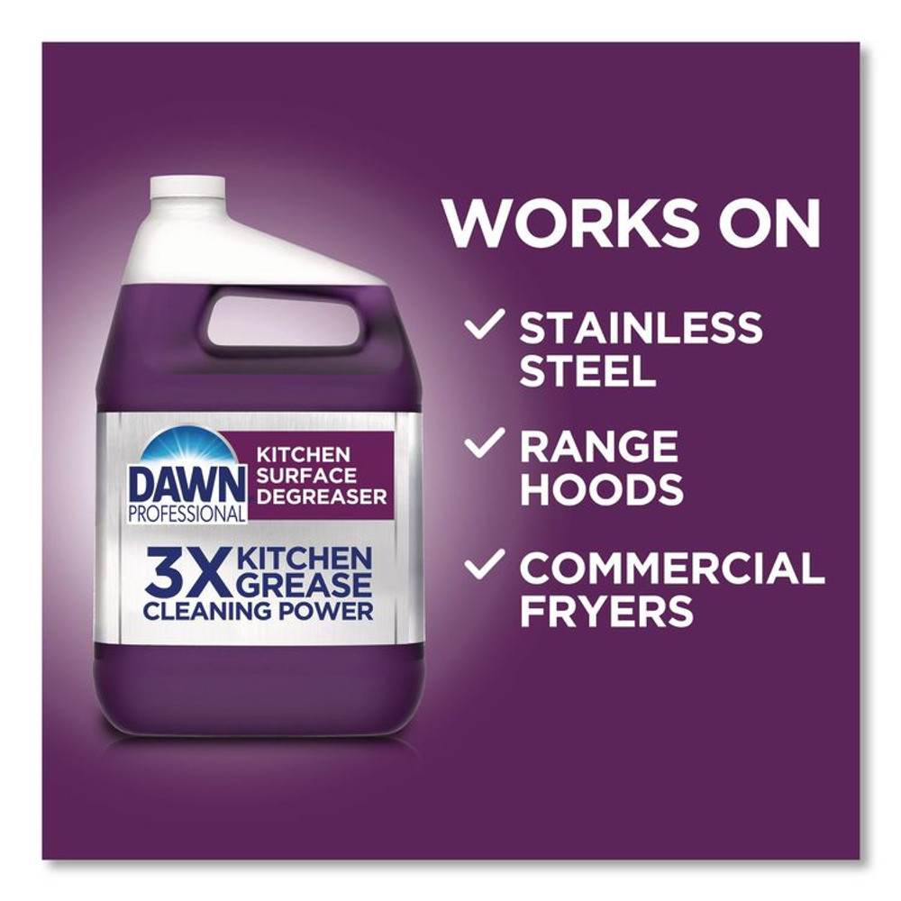 PROCTER & GAMBLE Dawn® Professional 07307 Kitchen Surface Degreaser, Fresh Scent, 1 gal Bottle, 2/Carton