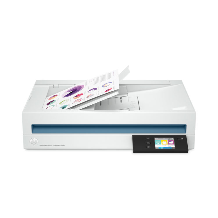 HP INC 20G08A ScanJet Enterprise Flow N6600, 1200 dpi Optical Resolution, 100-Sheet Duplex Auto Document Feeder