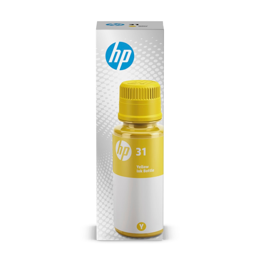 HP INC. 1VU28AN HP 31 Yellow Ink Bottle, 1VU28AN